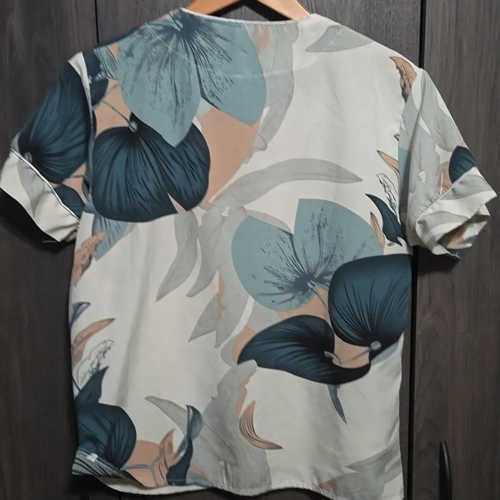Floral Print Pajama Set
